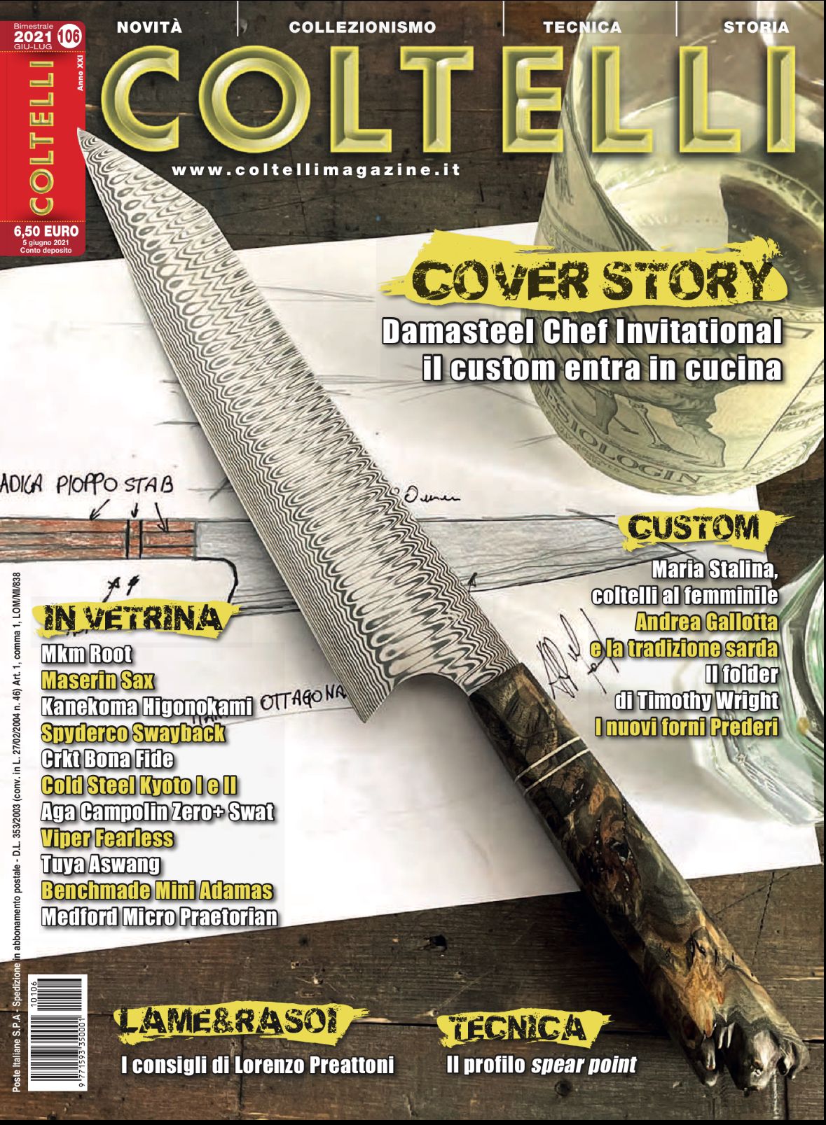 Copertina di Coltelli